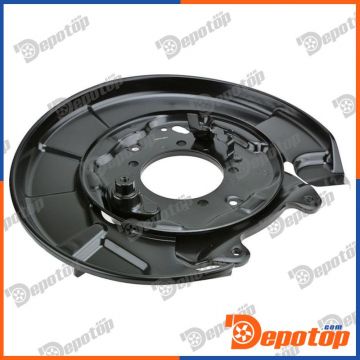 Déflecteur, disque de frein arrière droite pour TOYOTA | HTO-TY-011, 11417